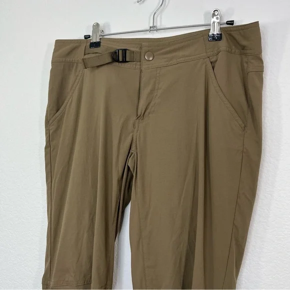 prAna Jasmine Knicker Women's Green Capri Pant size 8 Performance Pant‎ - Picture 3 of 9